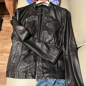 John varvatos leather jacket